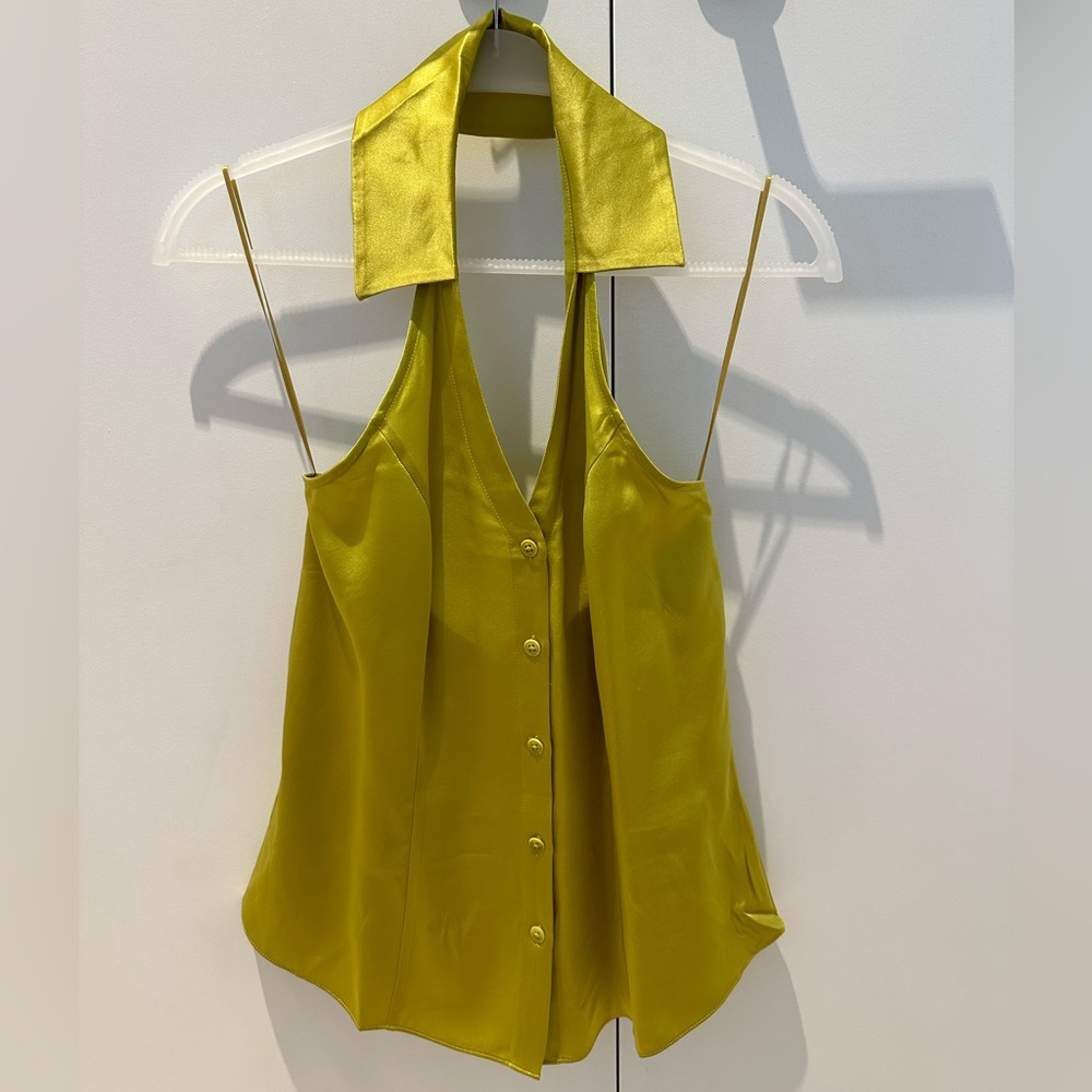 Reformation Erin Silk Top